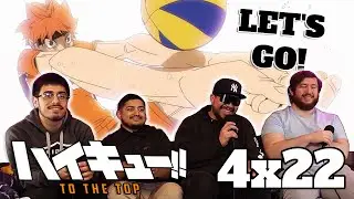 HINATA DID IT!! Haikyu Season 4 Episode 22 Reaction!! - 