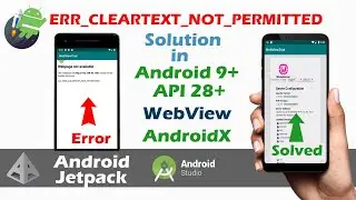err_cleartext_not_permitted android in webview | android error cleartext not permitted fixed