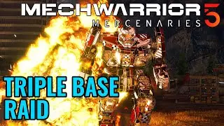 RED HOT BLACK KNIGHT! - Mission 04 Mechwarrior 5: Mercenaries MW5 Beta