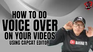 Voice Over Using Capcut Editor