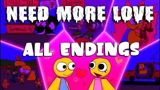 ❤️ Need More Love ❤️ - ALL Endings! - Full Gameplay! [ROBLOX]