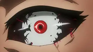 I combined ghoul and geass eyes ANIMATION