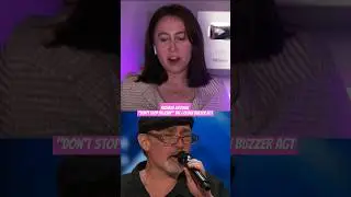 Richard Goodall "Don't Stop Believin'" The GOLDEN BUZZER AGT | Auditions | Mireia Reaction Video