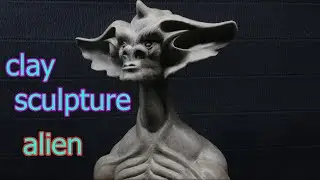 Clay sculpture, aliens, strange creatures | Thân ích Official