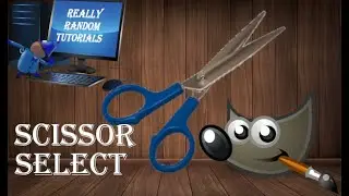 Scissor Select Tool Gimp 2.10.10