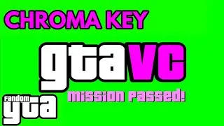 GTA Vice City Mission Passed - Chroma Key