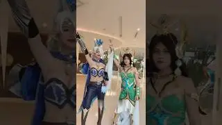 girl vs boy mlbb cosplay ☠️ 