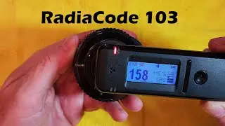 Radiacode 103 Turn On And Off Radiation Detector Test 