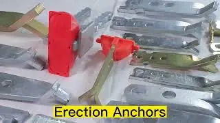 Erection anchors