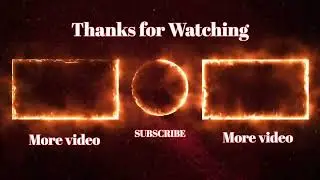 Fire Effect Black Screen | Fire end screen | Fire effect black screen | Black screen effect