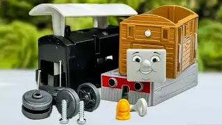 BUILDING this DIE-CAST TOBY the TRAM ENGINE!!!! | Thomas & Friends | New Push Along Toby 2024