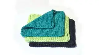 Learn to Knit a Dishcloth
