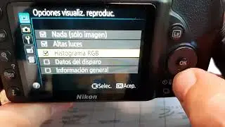 ¿Cómo modificar el display para ver las fotos de una cámara #reflex?