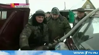 Лада Нива,дрова вместо бензина