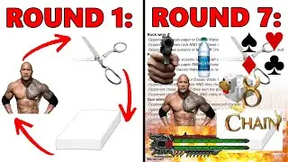 Rock Paper Scissors but it gets EXPONENTIALLY worse every round