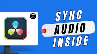How to Sync Audio Inside Davinci Resolve 19