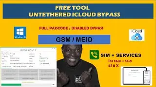 FREE FRPFILE AIO iCLOUD BYPASS TOOL PASSCODE DISABLED IPHONE / DEBLOCAGE ICLOUD GRATUIT AVEC SIGNAL