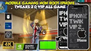 IMPROVE DEVICE PERFORMANCE❗GAMING MODULE TWEAK IPHONE NON ROOT❗HOW TO OVERLOCK ANDROID PERFORMANCE