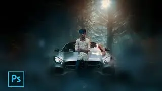 Boy and Car Manipulation | Photoshop Tutorials