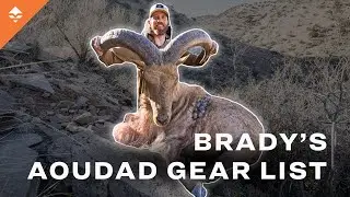 Brady Miller's Backcountry Texas Aoudad Gear List