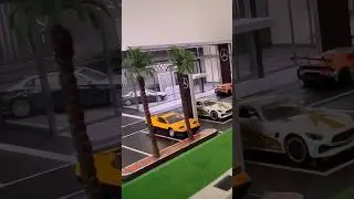 Mercedes-Benz 1/64 Diorama #shorts #dioramagarage #hotwheelsdioramas