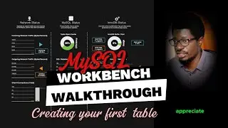 MySQL 103: Basic WorkBench walkthrough & Creating Our First Table