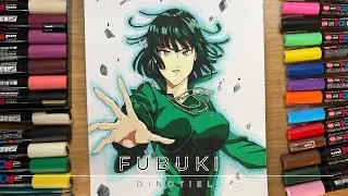 Drawing - FUBUKI (Miss Blizzard) - One Punch Man