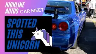 Supra, R34 GTR, NSX, Exotics, and More! | Highline Autos Car Meet