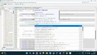 Netbeans Java application(GUI, OOP, DB):Part 6 Coding the GUI: Add Event handlers