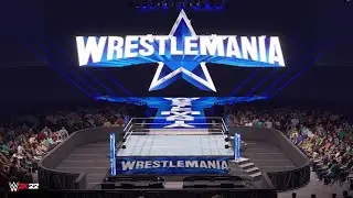 WWE 2K22: HOW TO MAKE WRESTLEMANIA 38 ARENA