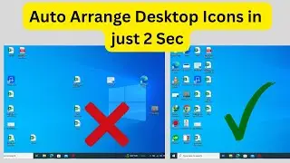 How to Auto Arrange Desktop Icons on Windows 10, 8, and 7