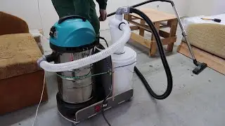How to properly assemble a CONSTRUCTION VACUUM CLEANER and CYCLONE WITH A TROLLEY