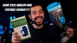 ASMR $200 Amazon Haul ( Products You Need to Live in your Car )