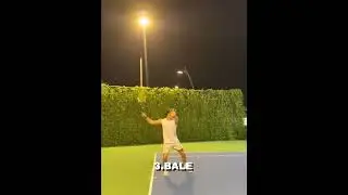 Footballers playing Tennis 🎾