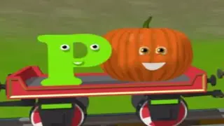 Мультфильм для малышей. Учим английский алфавит, буква P.