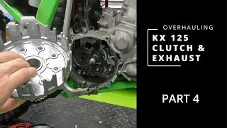 Replacing Clutch Basket and Discs on Kawasaki 2 Stroke KX125
