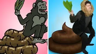 Huge Poop - Hilarious Cartoon Parody | The Funniest Frame Order Cartoons Parodies of All Time