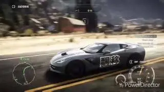 NEED for SPEED Rivals CUSTOM SILVER CORVETTE GAMEPLAY+POLICE CHASES!