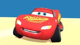 Lighting McQueen talking animation prisma 3d