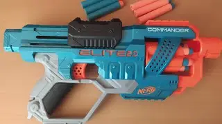 Nerf Commander RD-6 обзор и распаковка! Крутой доступный бластер! 🔫