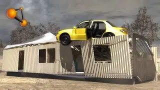 BeamNG.Drive Mod : House beta (Crash test)