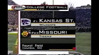 1998 #2 Kansas State @ #19 Missouri No Huddle