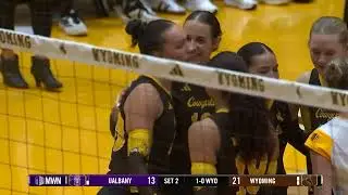 Highlights: Volleyball vs. UAlbany 9/20/24