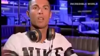 Ronaldo sinirlendi ve stüdyoyu terk etti!