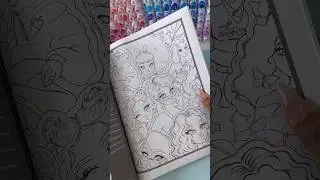I Love this Amazon Coloring Book! 😍🩷 #coloring #coloringbook #shorts