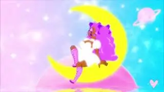 Animated Afro Magical lofi girl ~ relax | chill | study | sleep |