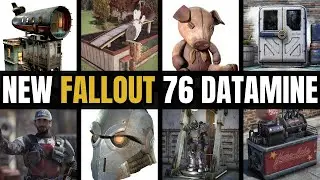 Fallout 76 Datamine! | Epic Future Atomic Shop Items!