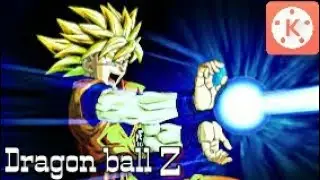 Dragon ball Z kamehameha effect in kine master