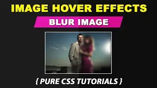 How to blur image hover effect create by VRP tutorials