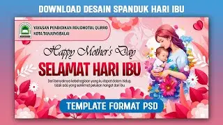 DOWNLOAD DESAIN SPANDUK HARI IBU